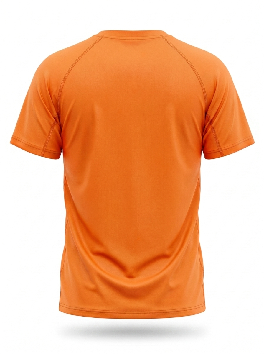 syemme t-shirt sportiva running poliestere bambino arancio fluo - foto 2