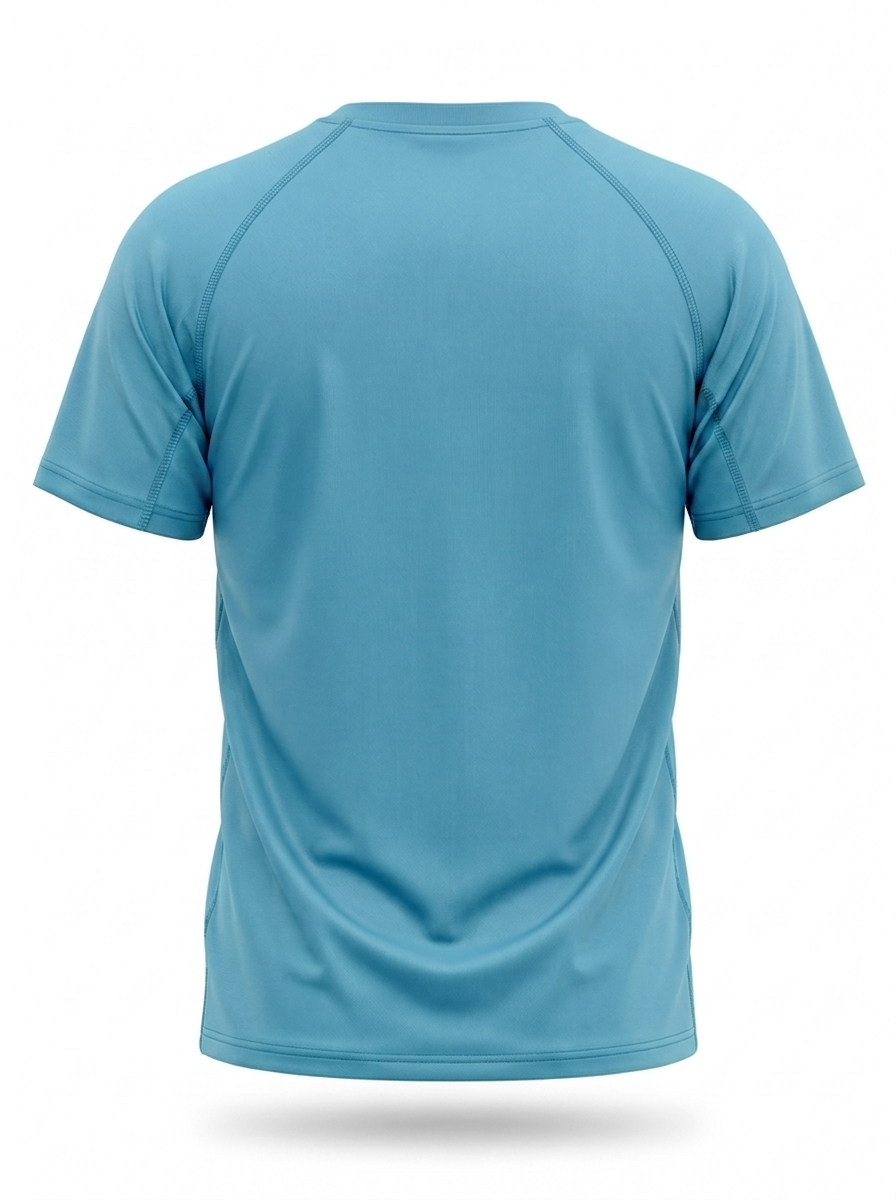 syemme t-shirt sportiva running poliestere bambino turchese - foto 2