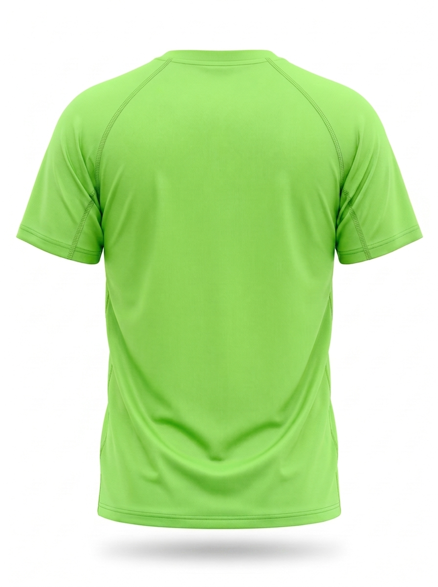 syemme t-shirt sportiva running poliestere bambino verde fluo - foto 2