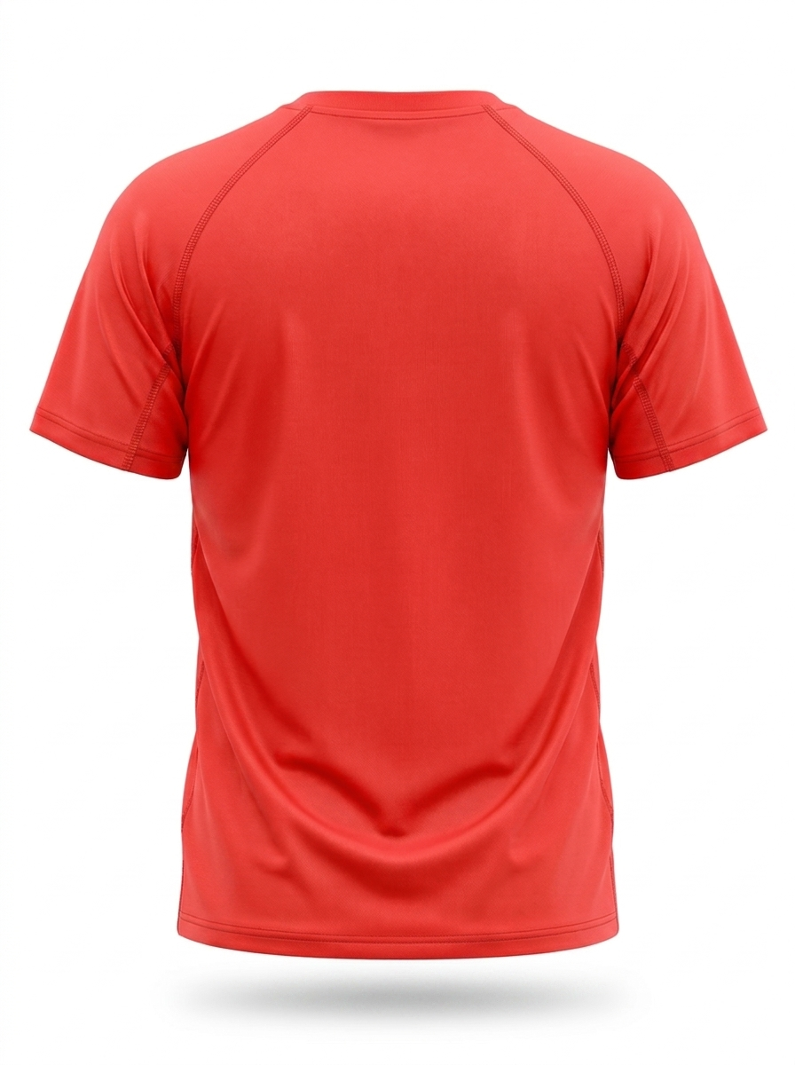 syemme t-shirt sportiva running poliestere uomo corallo fluo - foto 2