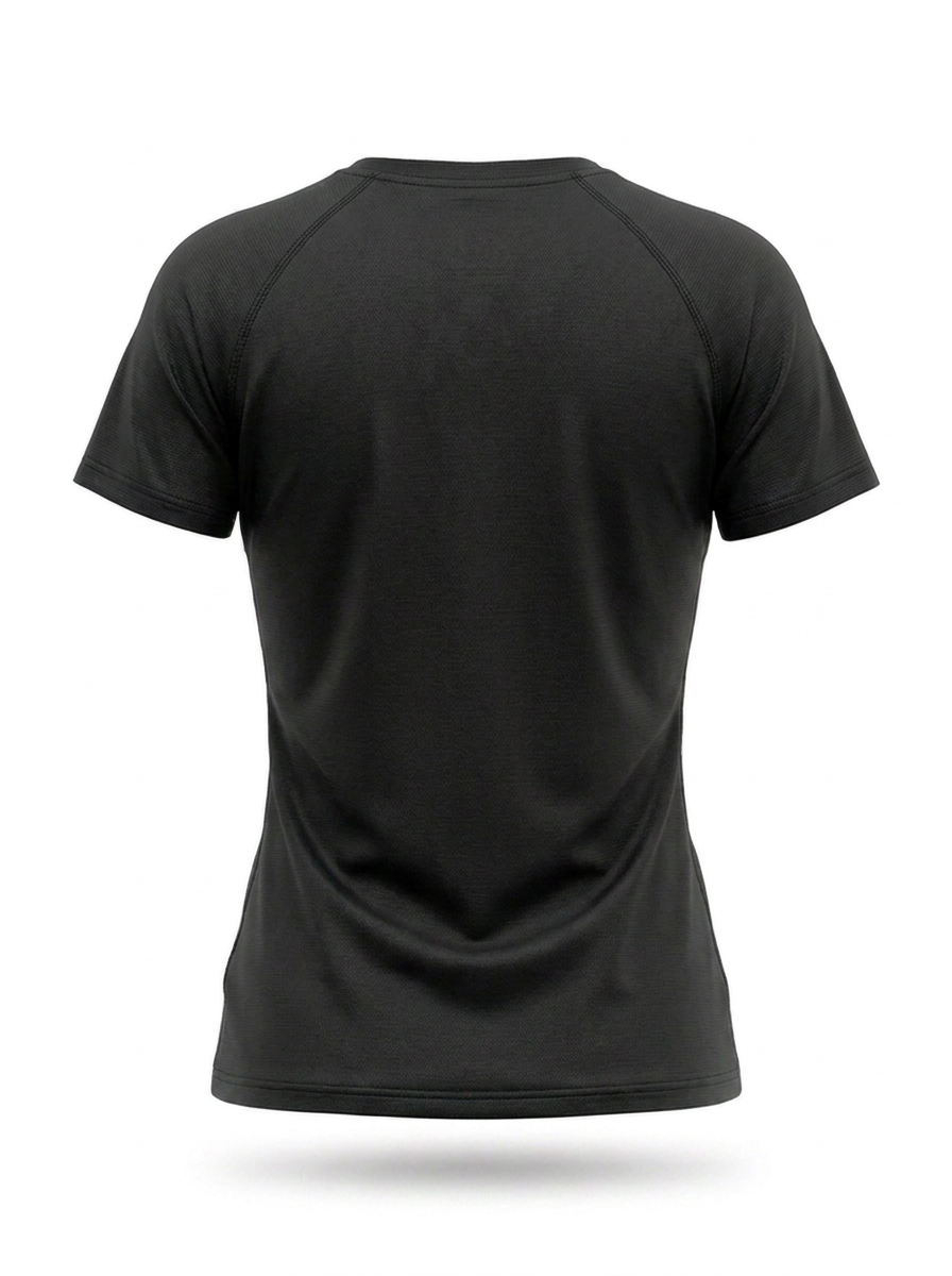syemme t-shirt sportiva running poliestere donna nera - foto 2