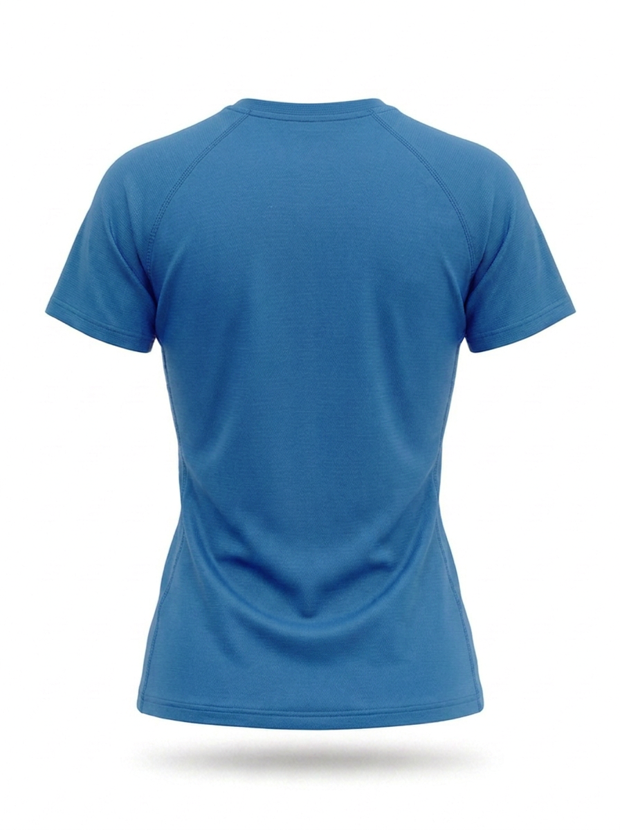syemme t-shirt sportiva running poliestere donna royal - foto 2