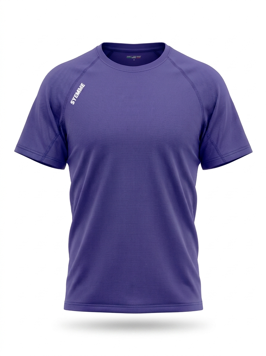 syemme t-shirt sportiva running poliestere bambino viola - foto 1
