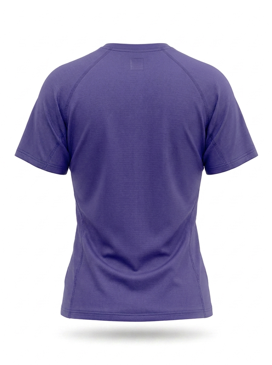syemme t-shirt sportiva running poliestere donna viola - foto 2