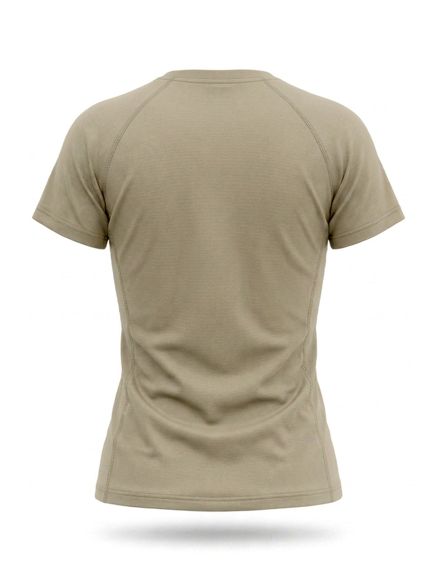 syemme t-shirt sportiva running poliestere donna sabbia - foto 2