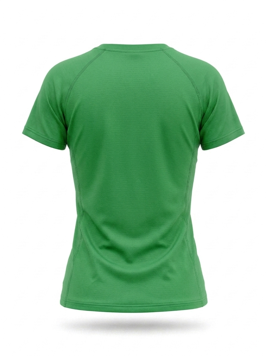 syemme t-shirt sportiva running poliestere donna verde felce - foto 2