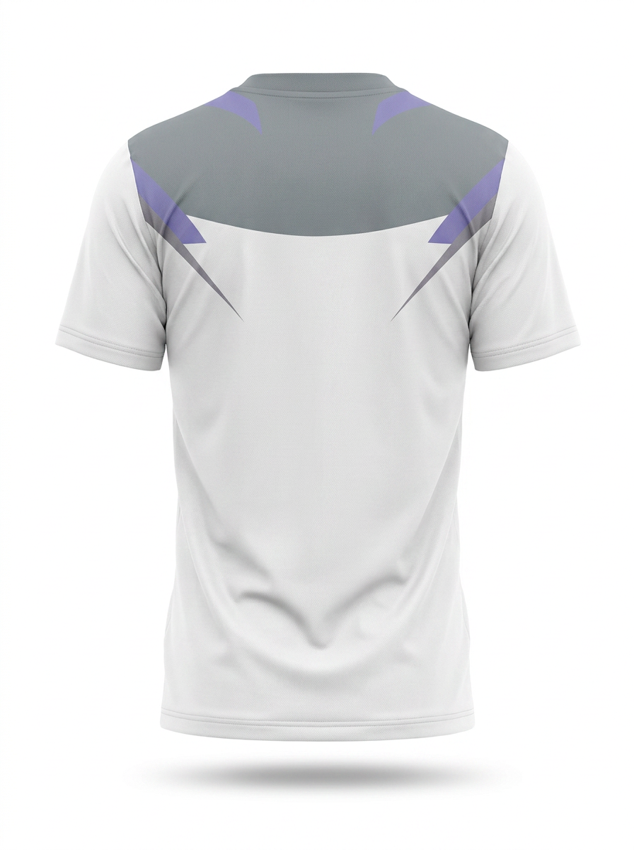 syemme t-shirt padel sublimatico grigio / viola - foto 2