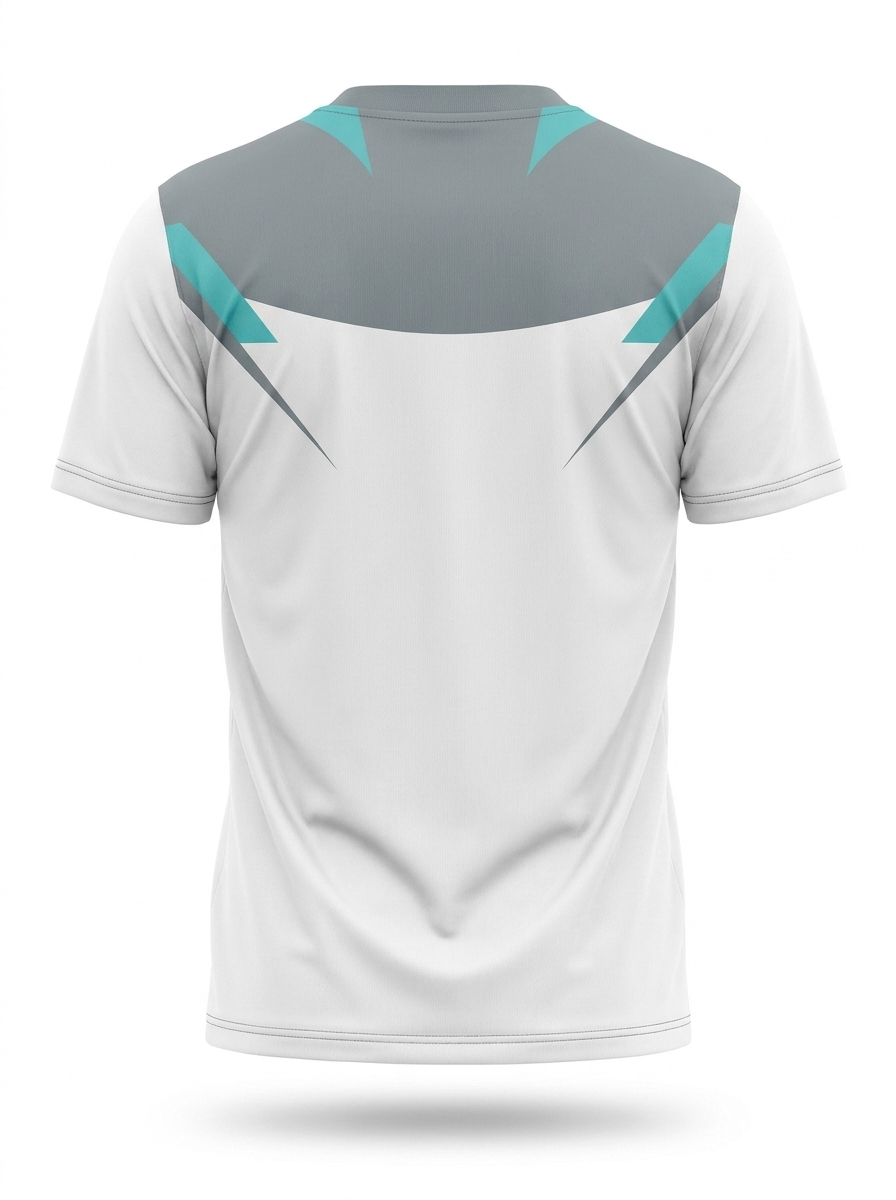 syemme t-shirt padel sublimatico grigio / celeste - foto 2