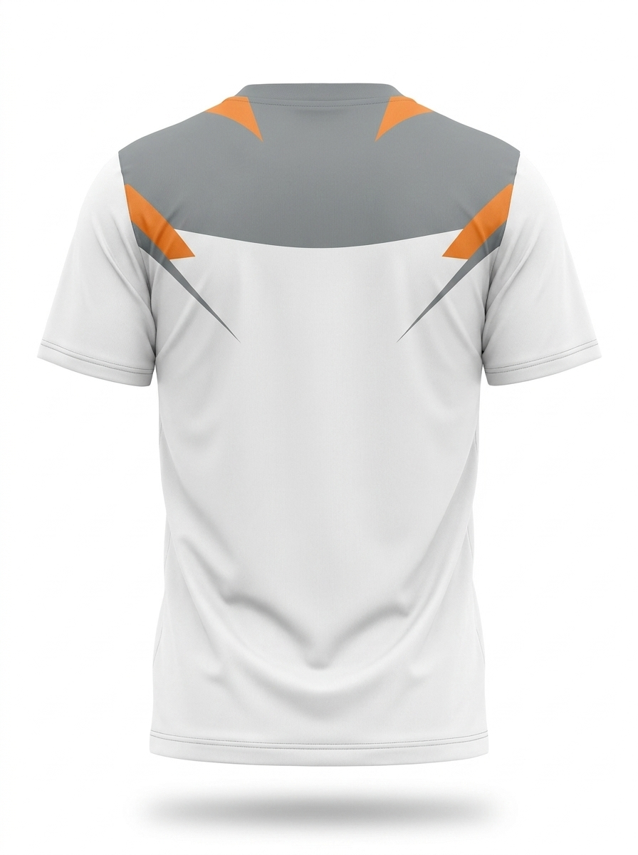 syemme t-shirt padel sublimatico grigio / arancione - foto 2