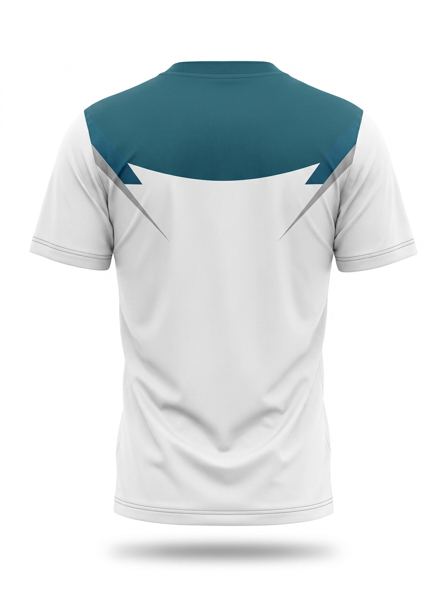 syemme t-shirt padel sublimatico turchese / navy - foto 2