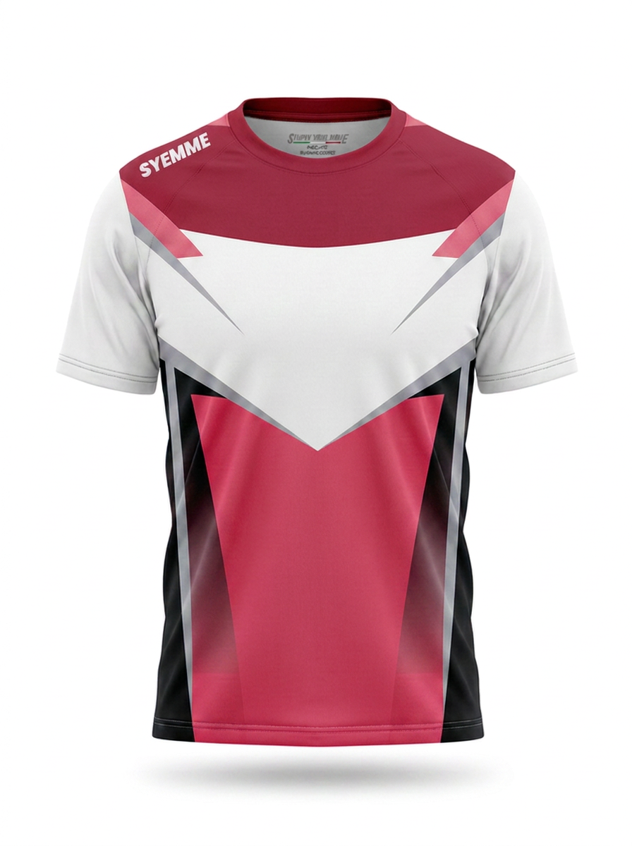 syemme t-shirt padel sublimatico rosso / rosso - foto 1