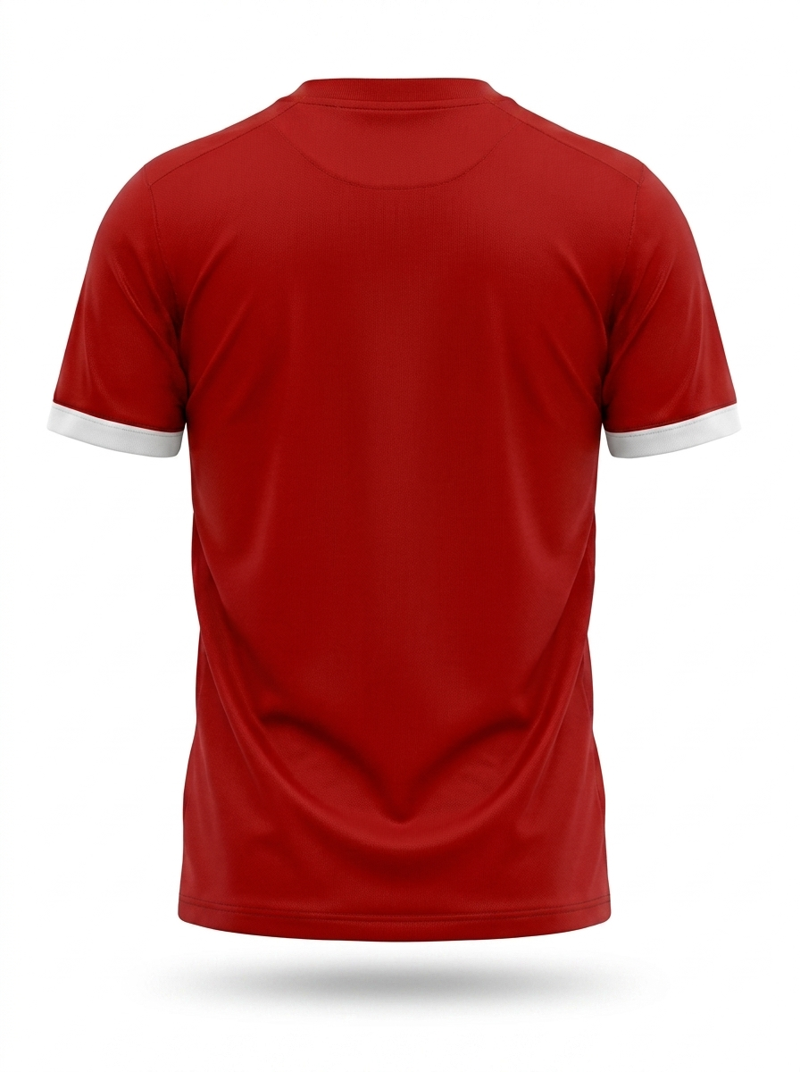 syemme t-shirt sportiva calcio rosso-bianco - foto 2