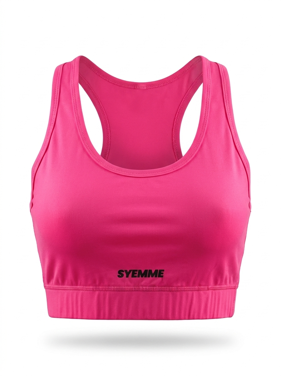 syemme top running donna rosa fluo - foto 1
