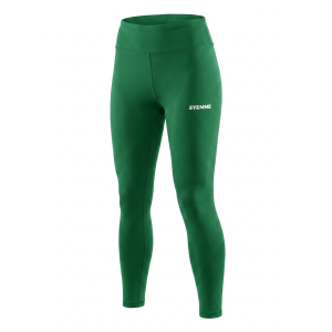 Collant running donna verde