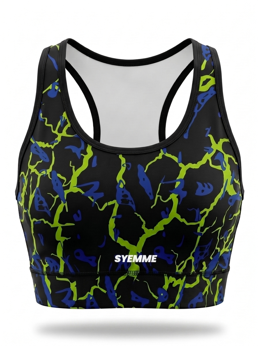 syemme top running donna nero sublimatico - foto 1