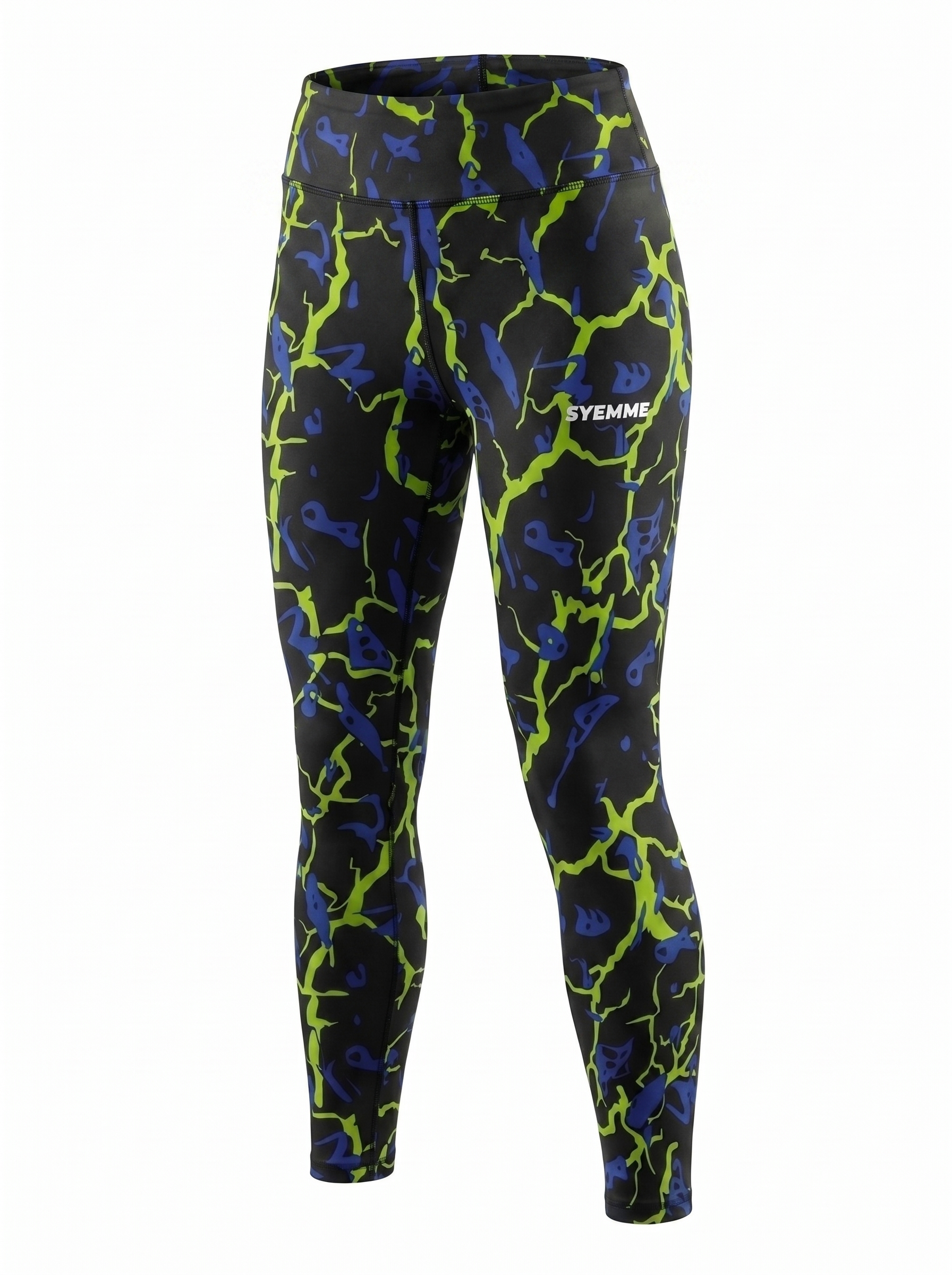 syemme collant running donna nero sublimatico - foto 1