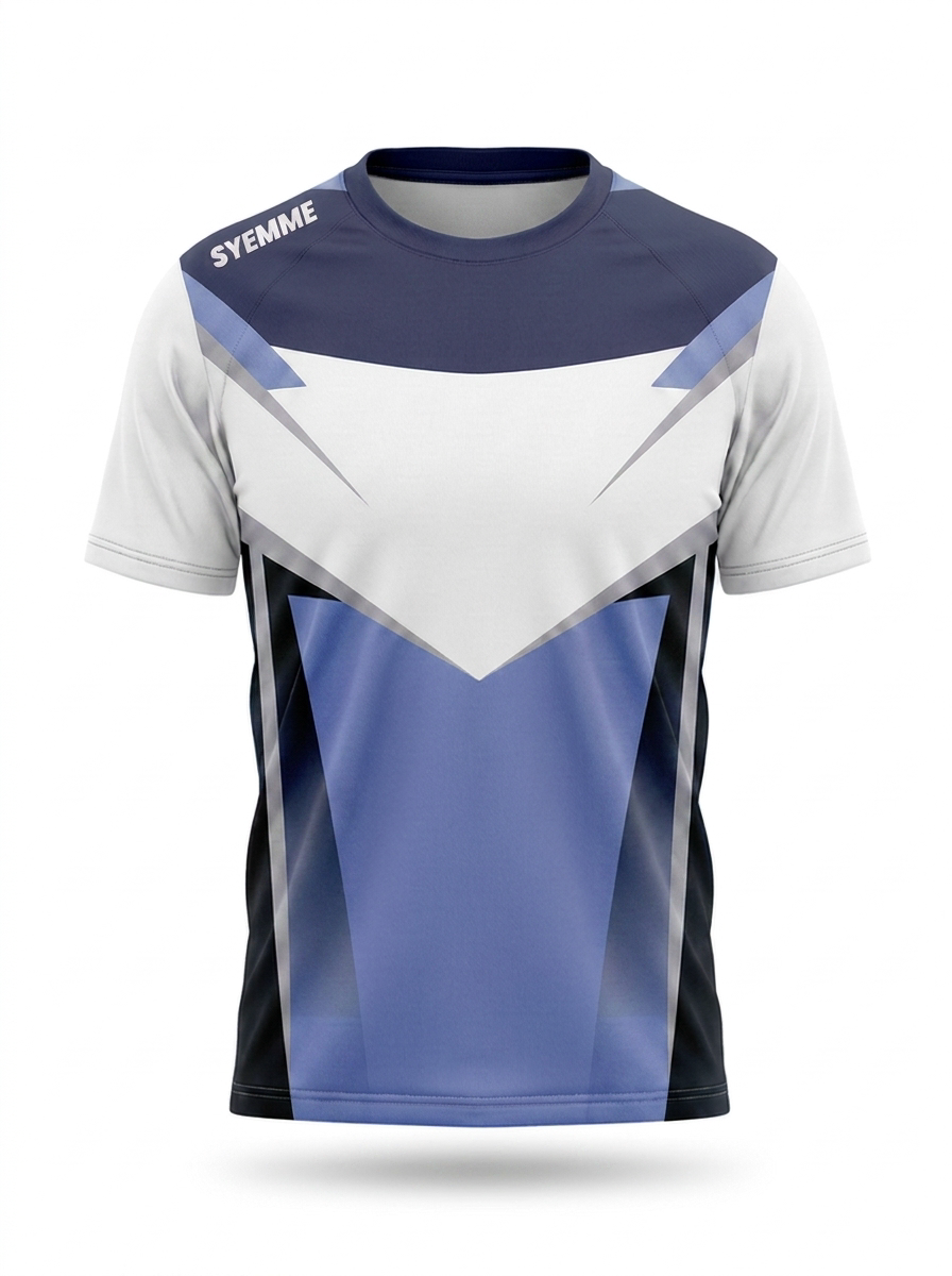 syemme t-shirt padel sublimatico azzurro / blu - foto 1