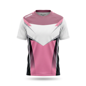 T-shirt padel sublimatico rosa / rosa