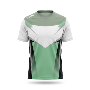 T-shirt padel sublimatico verde / verde